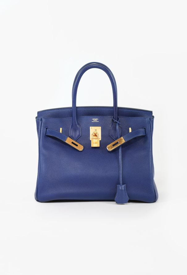 Hermès Bleu Sapphire Togo Birkin 30 - 2
