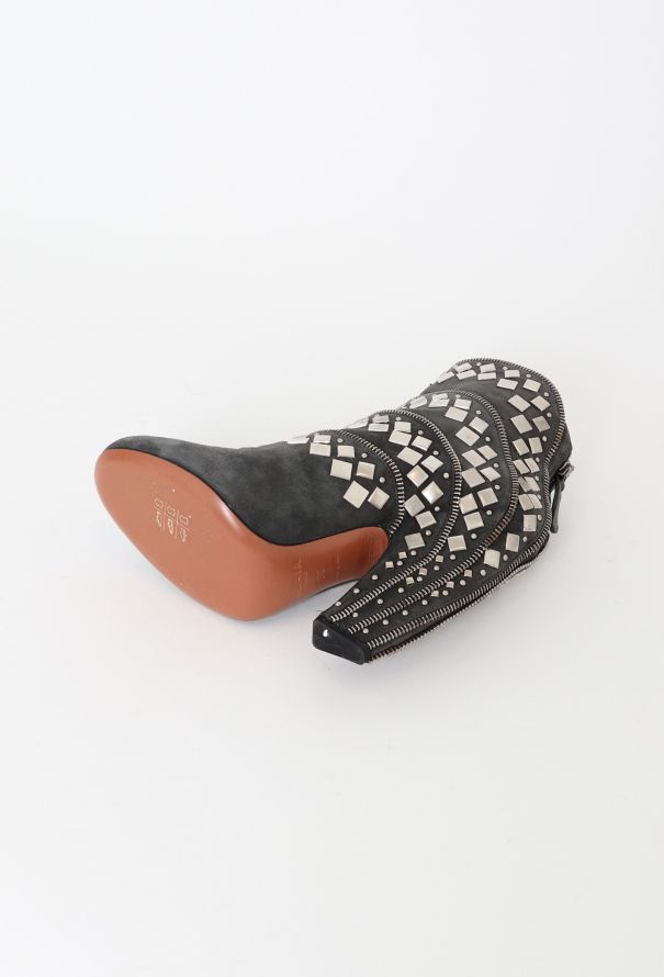 Alaïa F/W 2011 Studded Suede Boots - 6 Alaïa F/W 2011 Studded Suede Boots - 6