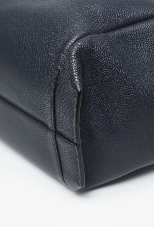 Loewe F/W 2021 Medium Flamenco Tote Bag- Deep Navy - 9