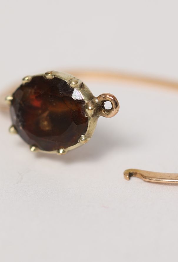 Vintage Fine Jewelry 18k Yellow Gold & Gemstone Earrings - 8 Vintage Fine Jewelry 18k Yellow Gold & Gemstone Earrings - 8