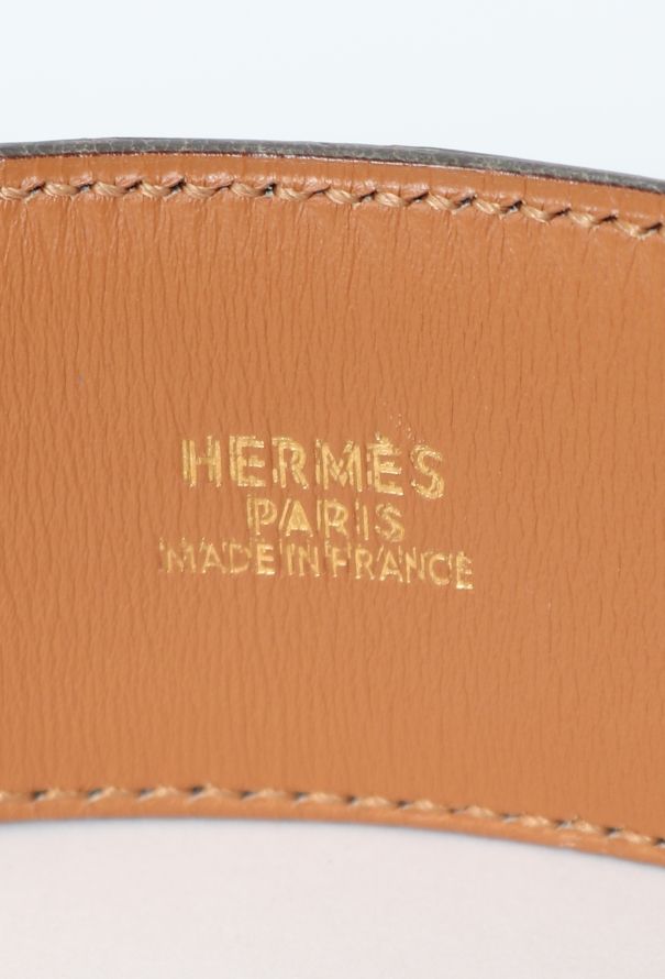 Hermès 1995 Ostrich 'Collier de Chien' Belt - 5 Hermès 1995 Ostrich 'Collier de Chien' Belt - 5