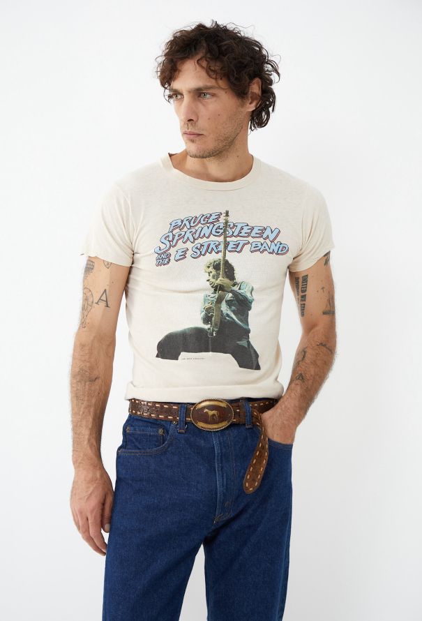 Men's Vintage 1981 Bruce Springsteen 'The River' T-Shirt - 1
