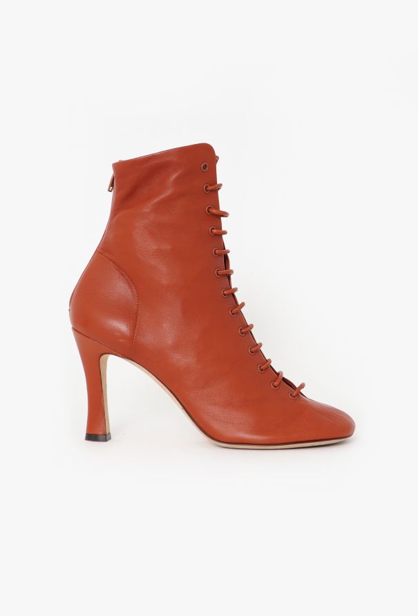 Céline S/S 2018 Lace-up Glove Boots - 1