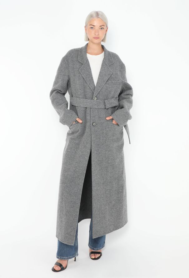 Céline Pre-Fall 2018 Belted Wool Coat - 1