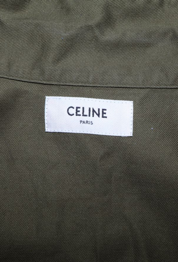Céline 2021 Cotton Utility Overshirt - 6