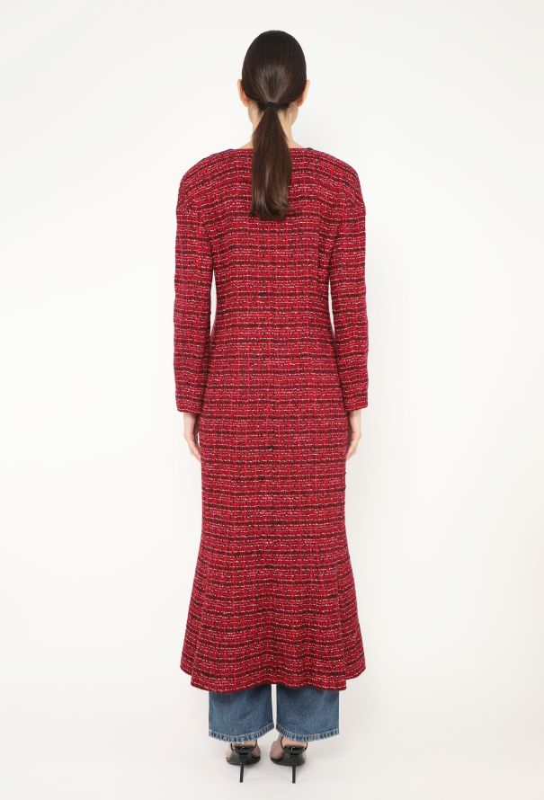 Chanel 2001 Fringe Scarf 'CC' Coat - 7 Chanel 2001 Fringe Scarf 'CC' Coat - 7