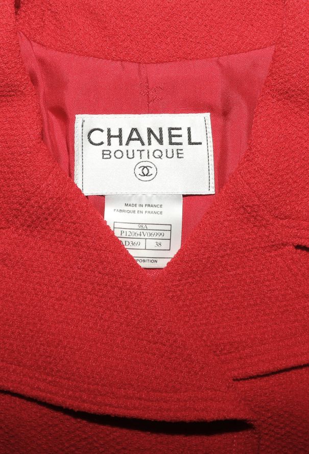 Chanel 1998 Tweed Clover Blazer - 6 Chanel 1998 Tweed Clover Blazer - 6