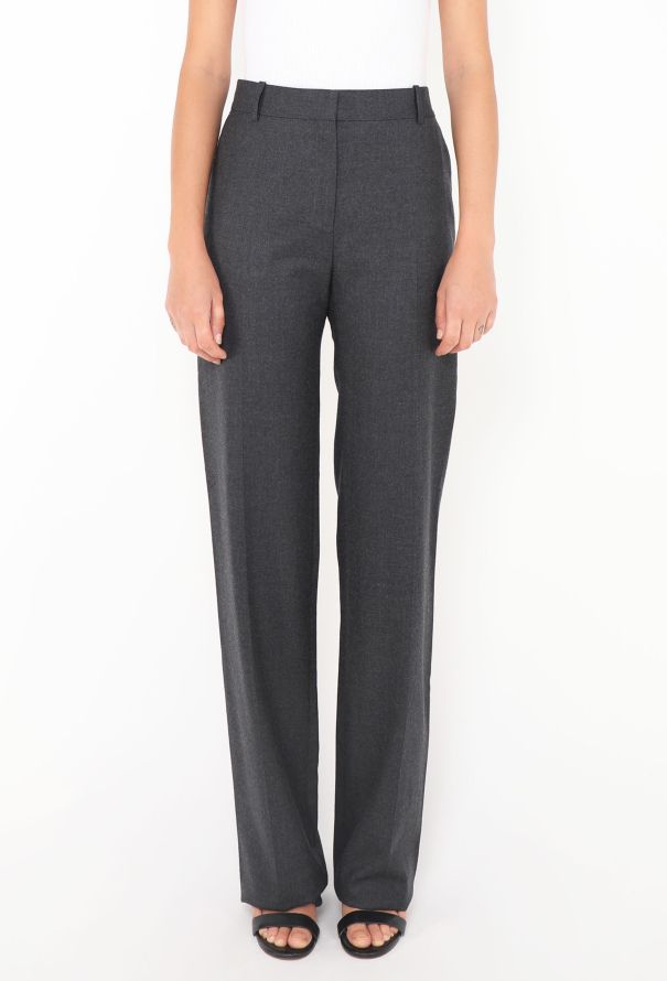 Anthracite Cashmere Trousers