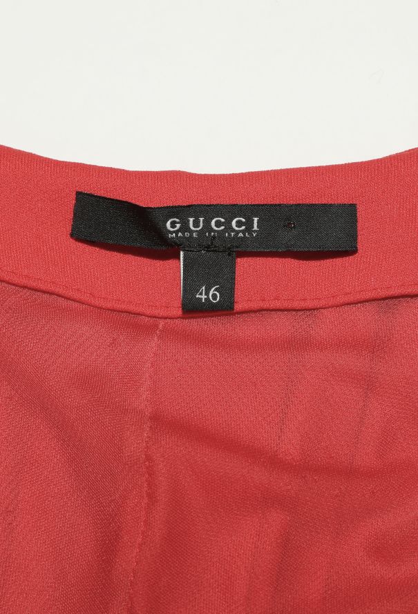 Gucci Pleated Keyhole Dress - 5 Gucci Pleated Keyhole Dress - 5