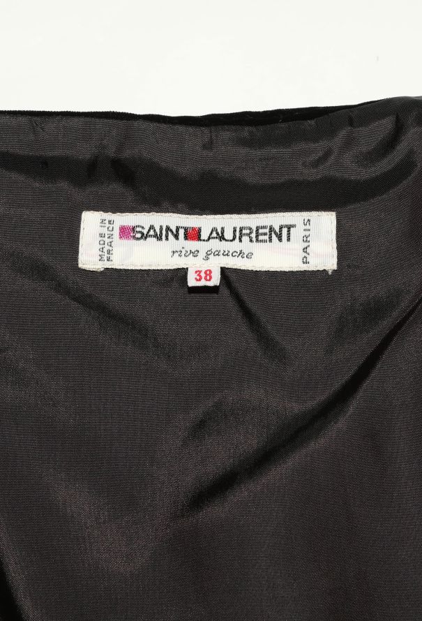 Saint Laurent Late '70s Velvet Maxi Skirt - 5