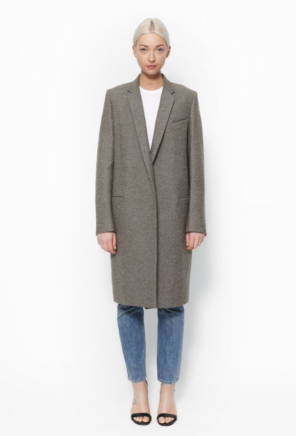 Céline Resort 2010 Wool Crombie Coat - 1