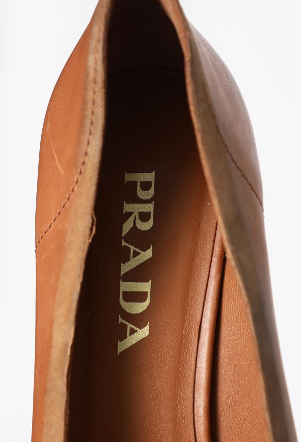 Prada Antique Bow Leather Pumps, F/W 2025 - 6