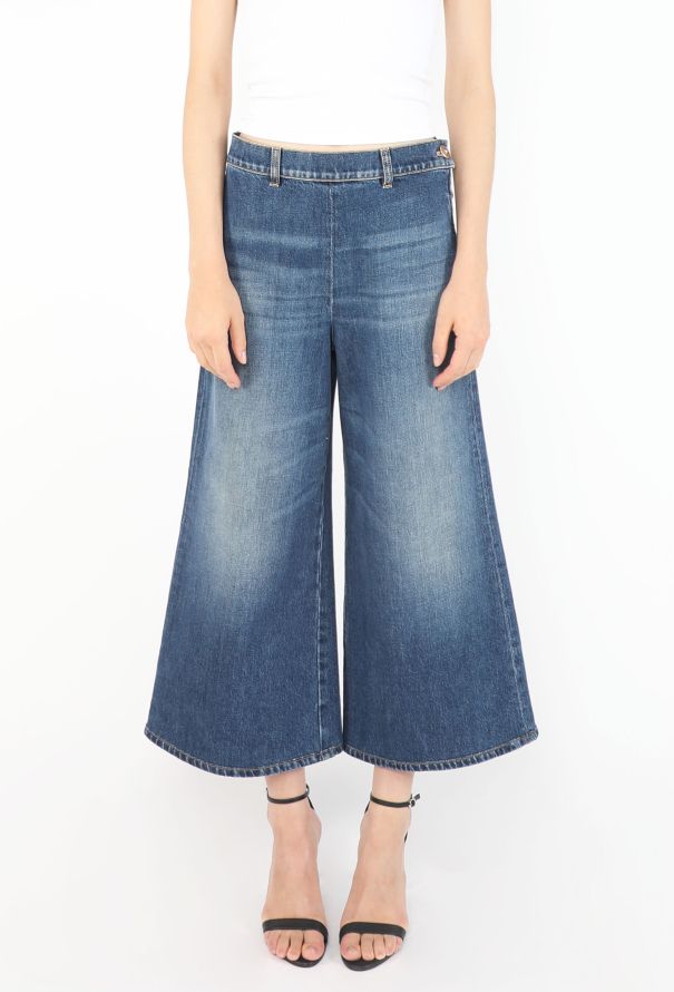 Chanel Washed Denim Culottes, F/W 2024 - 4