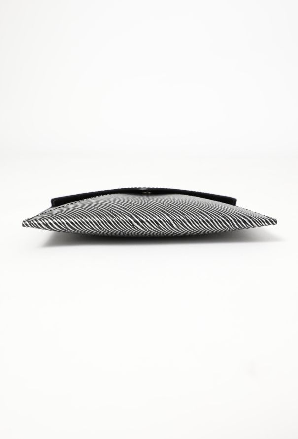 Louis Vuitton Silver Epi Envelope Pouch - 6 Louis Vuitton Silver Epi Envelope Pouch - 6