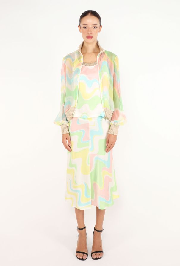 Missoni 3-Piece Bias Chiffon Ensemble, Early 2000s - 6