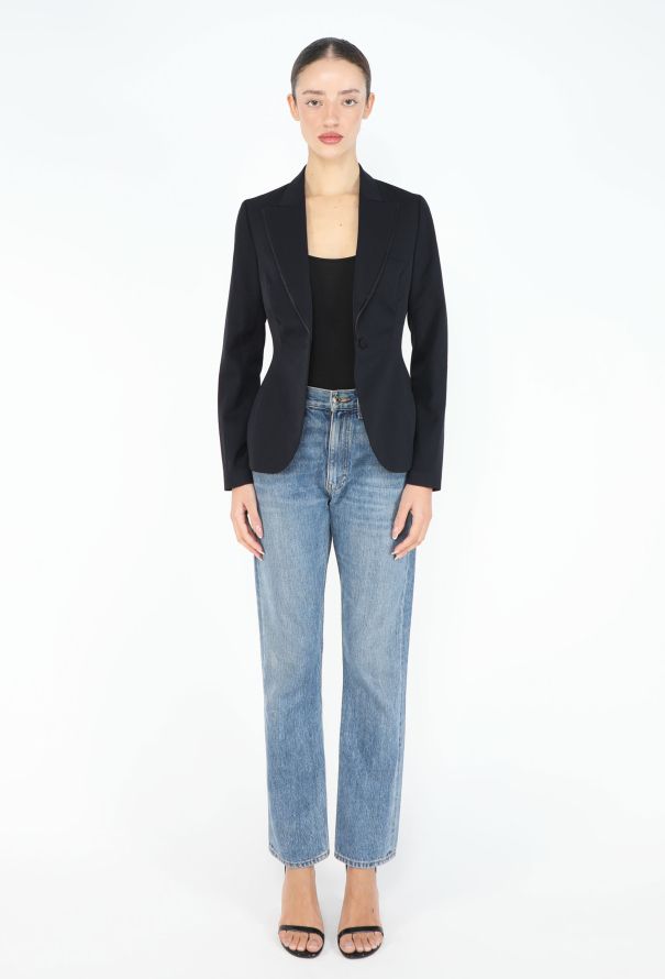 Dior 2014 Notched Smoking Bar Jacket - 3