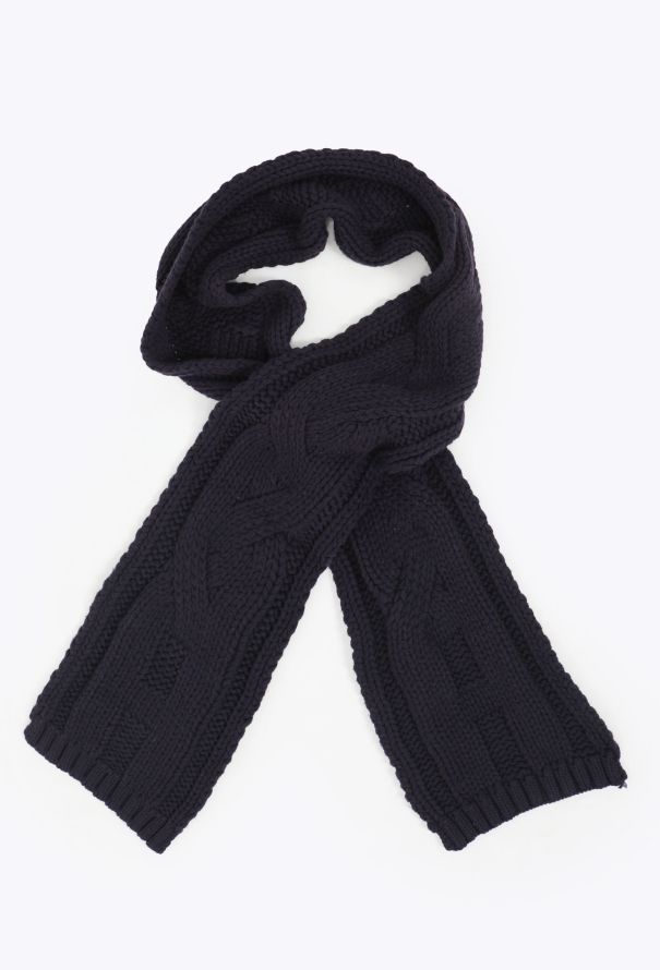 Hermès Scottish Cashmere Cableknit Scarf - 3 Hermès Scottish Cashmere Cableknit Scarf - 3