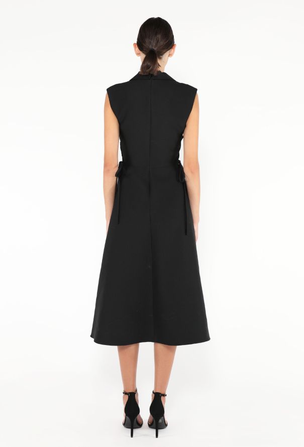 Dior 2020 Notched Lace-Up Dress - 4