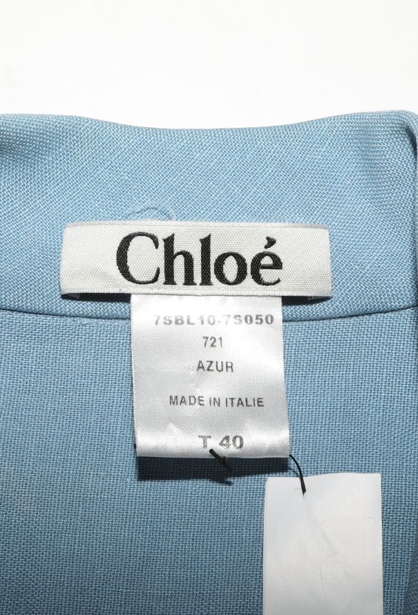 Chloé 2007 Linen Shorts Ensemble - 7