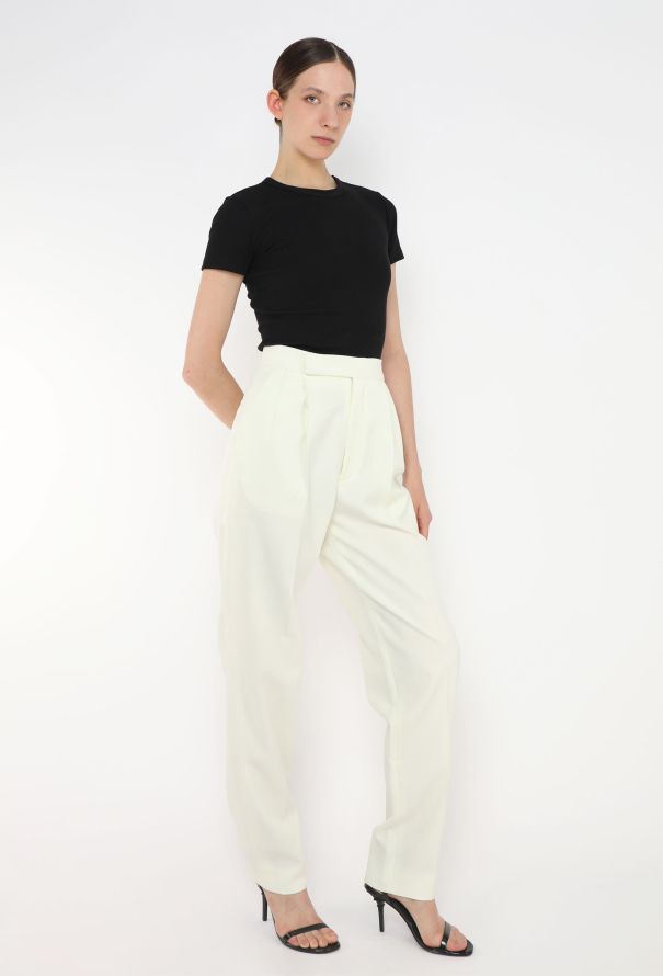 Céline 2012 Tapered Twill Trousers - 3 Céline 2012 Tapered Twill Trousers - 3