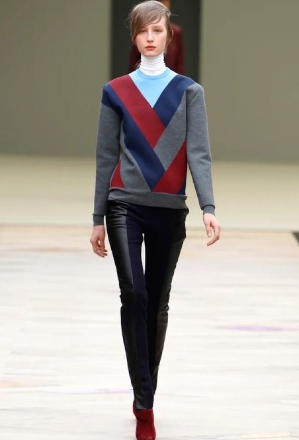 Céline F/W 2011 Cashmere Colorblock Sweater - 2 Céline F/W 2011 Cashmere Colorblock Sweater - 2