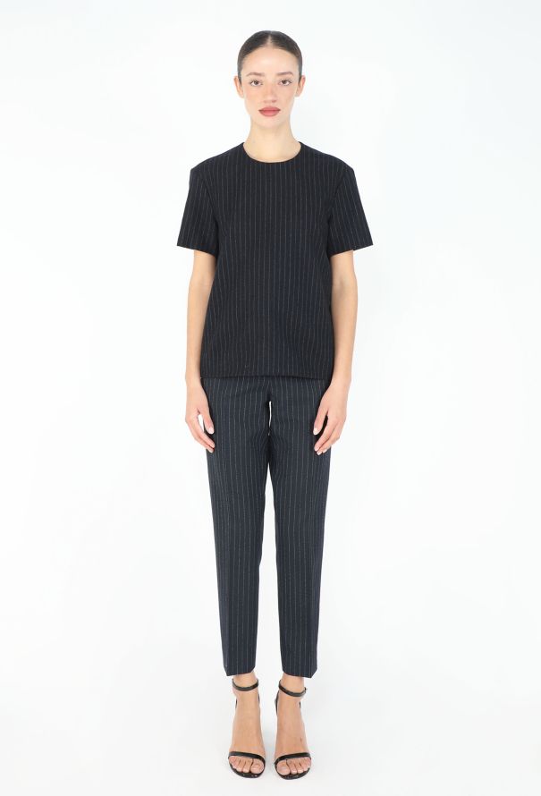 Céline Pre-Fall 2012 Pinstripe Ensemble - 1