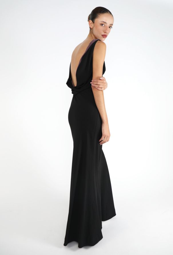 Dior COLLECTOR F/W 1997 Cowl Open-Back Gown - 1