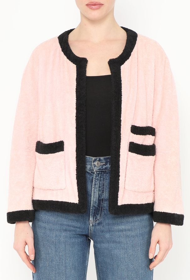Chanel Collector S/S 1992 Terrycloth Jacket - 1
