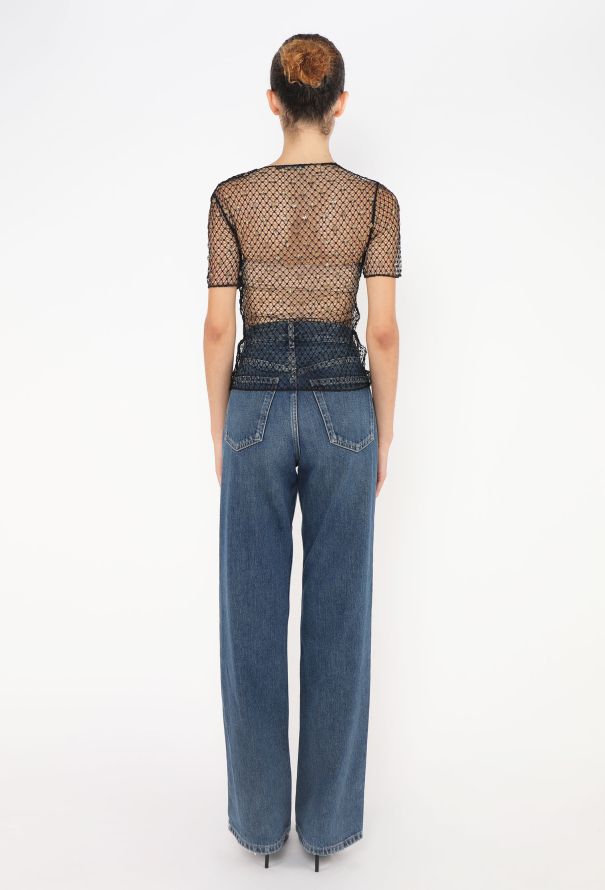 Alexander McQueen Collector S/S 2013 Bee Appliqué Top - 7