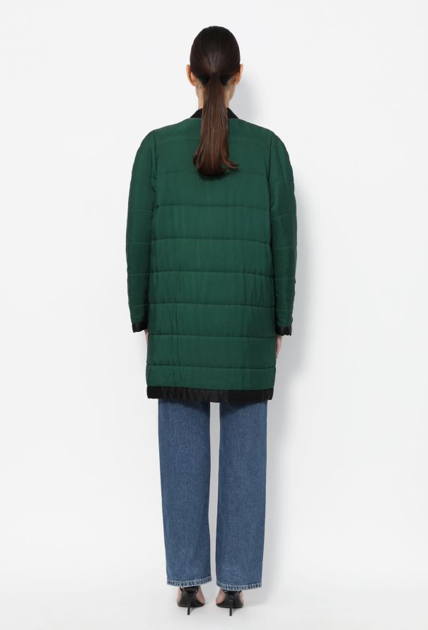 Chanel COLLECTOR F/W 1990 'CC' Quilted Puffer Coat - 7