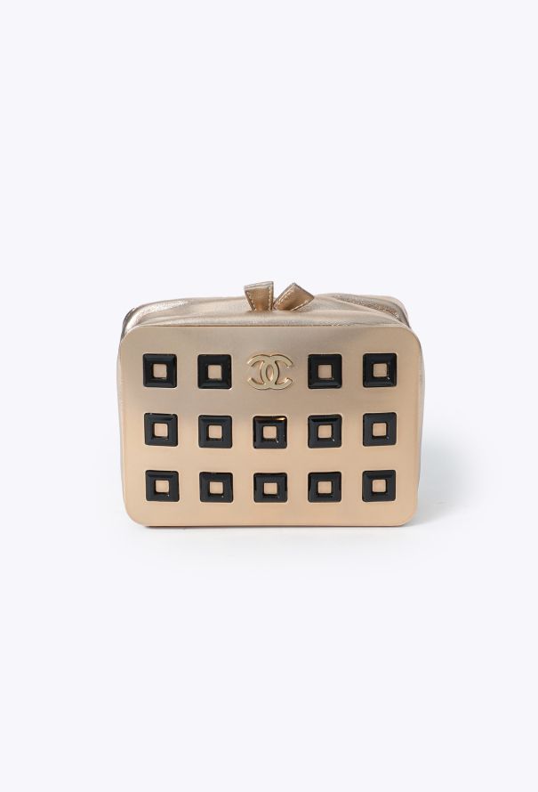 Chanel 2006 Metallic Minaudière Clutch - 4