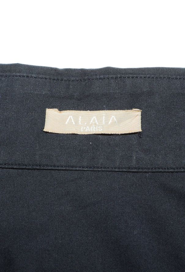 Alaïa Couture 2003 Fluted Peplum Shirt - 7
