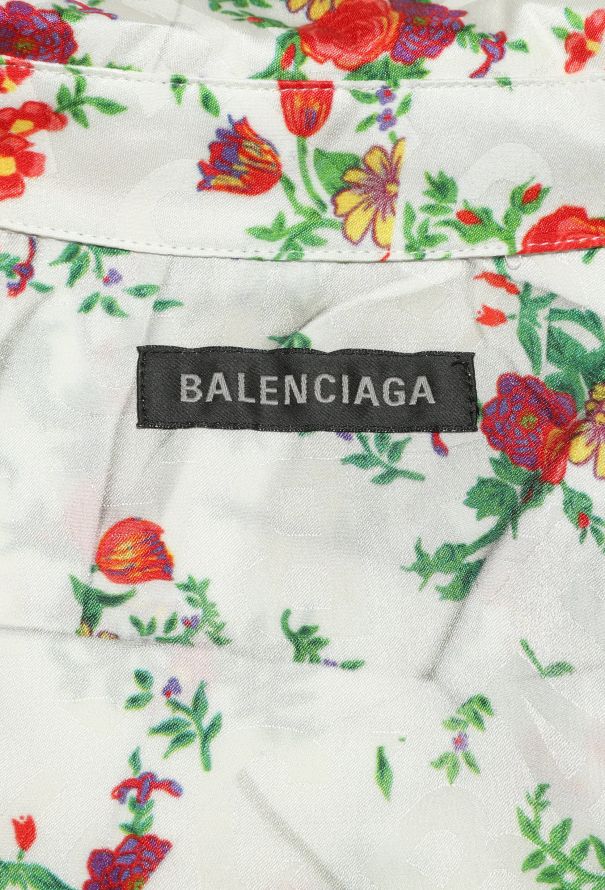 Balenciaga F/W 2022 Floral Jacquard Blouse - 6 Balenciaga F/W 2022 Floral Jacquard Blouse - 6