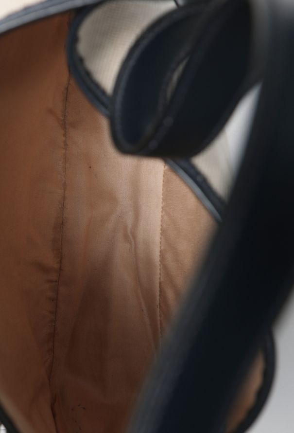 Hermès Vintage Box & Toile H Trim Bag - 11