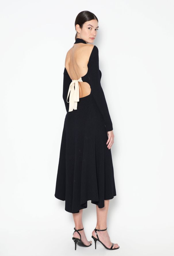 Céline F/W 2015 Open-Back Ribbed Dress - 1