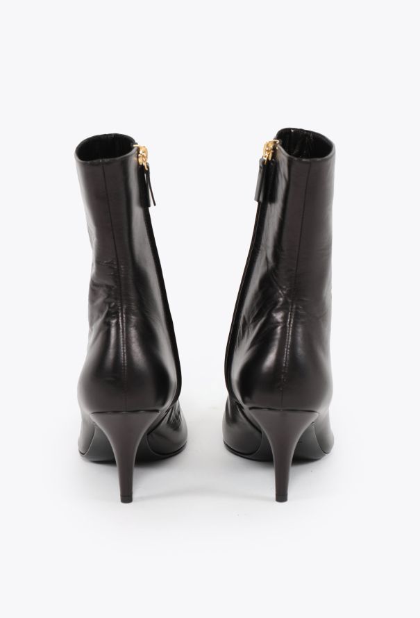 The Row F/W 2023 Leather Sling Booties - 5 The Row F/W 2023 Leather Sling Booties - 5