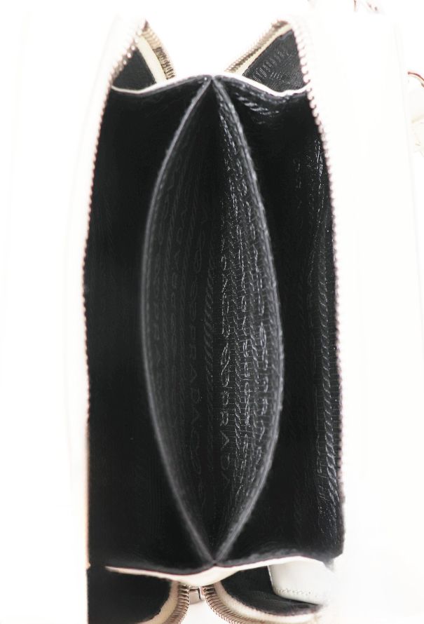 Prada Spazzolato Flowers Camera Bag - 11