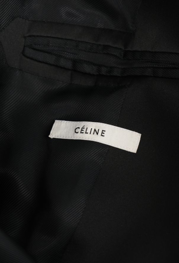 Céline Iconic F/W 2017 Notched Smoking Coat - 8