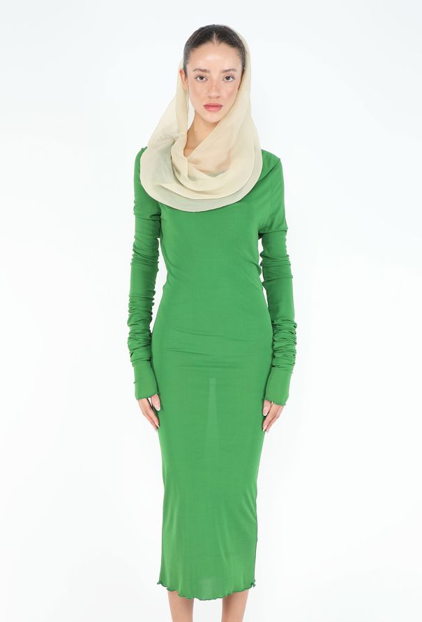 Jean Paul Gaultier Fall 2003 Chiffon Décolleté Dress - 4