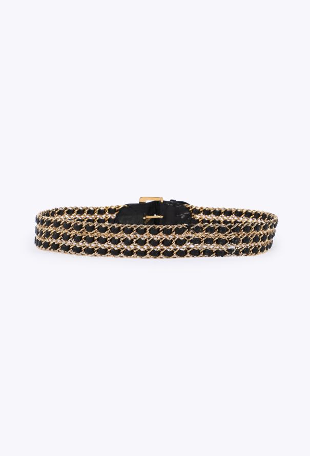 Chanel Interwoven Chainlink Belt, F/W 1988 - 4