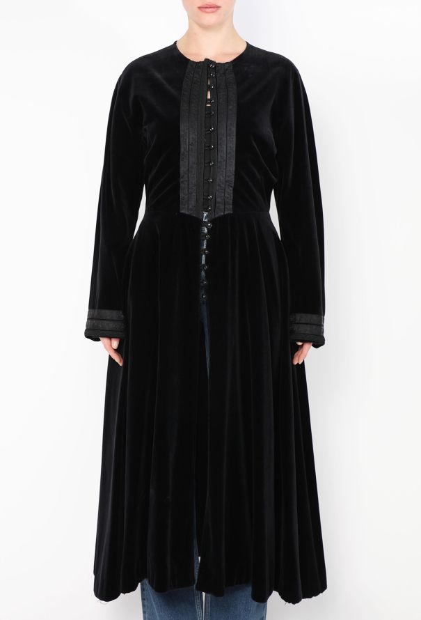 Jean Paul Gaultier Vintage Gibo Velvet Evening Coat - 2 Jean Paul Gaultier Vintage Gibo Velvet Evening Coat - 2