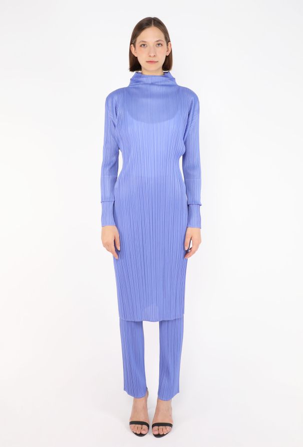 Issey Miyake Pleats Pleats Paneled Ensemble - 1