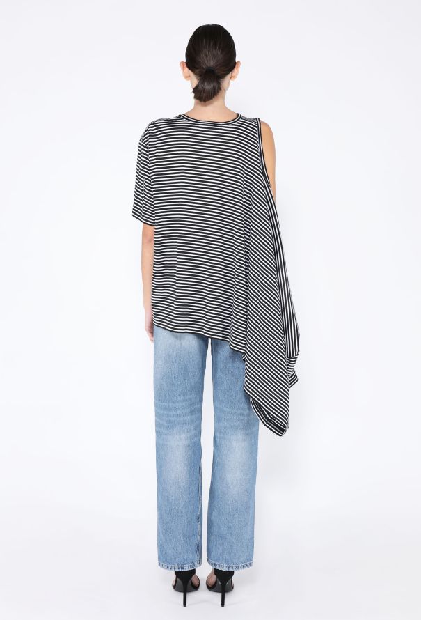 Junya Watanabe 2024 Striped Off The Shoulder Top - 4