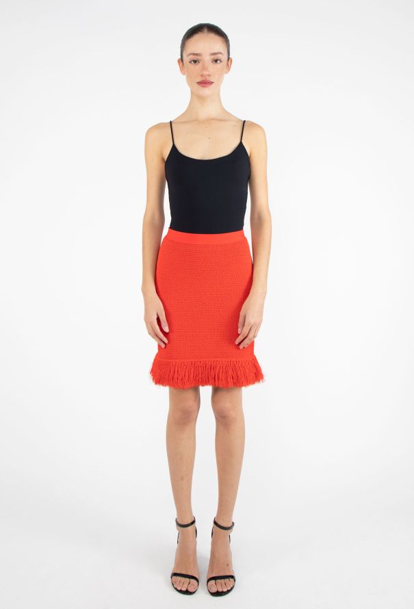 Bottega Veneta S/S 2021 Fringe Crochet Skirt - 4