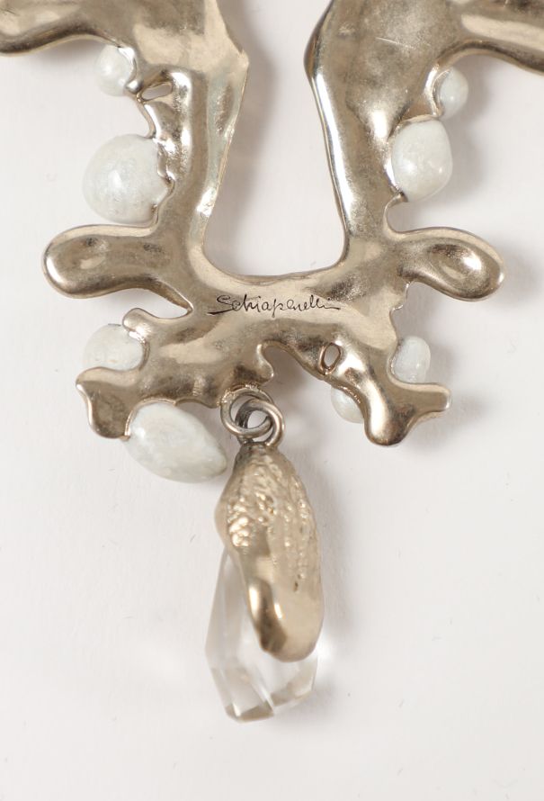 Schiaparelli 2025 Embellished Keyhole Earrings - 3