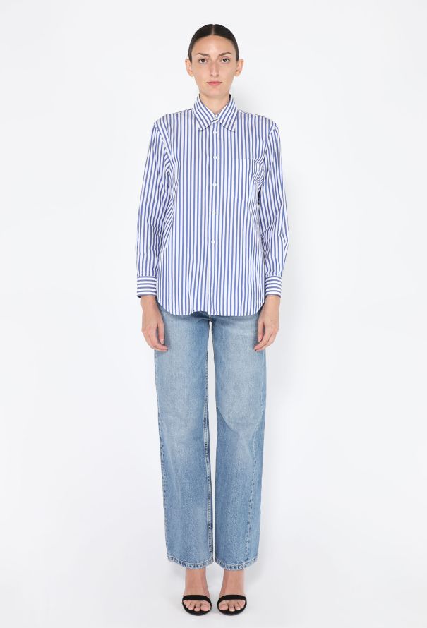 Comme des Garçons 2006 Classic Striped Button Down - 5
