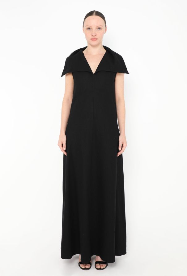 Jil Sander 2023 Draped High-Neck Gown - 5