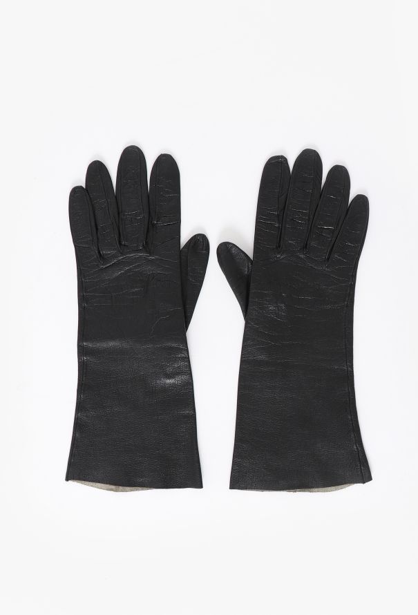 Dior Vintage Leather Gloves - 2 Dior Vintage Leather Gloves - 2