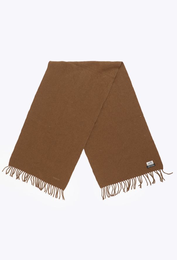 Hermès Scottish Cashmere Fringe Scarf - 2