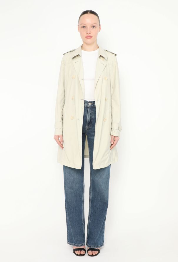 Prada Nylon Belted Trench Coat - 2